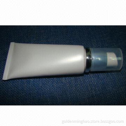 Plastic packaging with pump cap, OEM orders are welcome